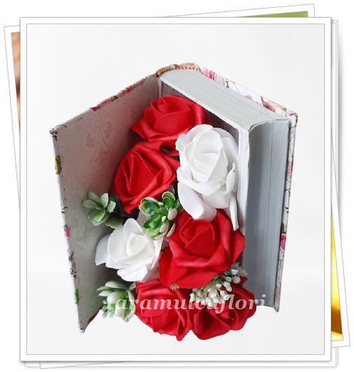 Carte cu trandafiri de spuma.5037